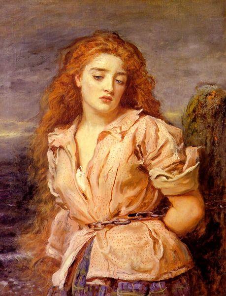 Sir John Everett Millais The Martyr of the Solway China oil painting art